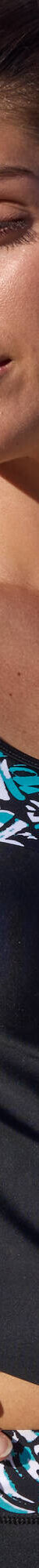Tankini imprimé dos nageur Upala - coques amovibles (noir / turquoise) Tankini imprimé dos nageur Upala - coques amovibles (noir / turquoise)